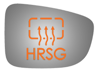 SIDE VIEW MIRROR HEATED W MOUNT